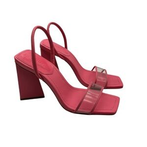 Schutz Pink Women's Sandals size 6.5‎
